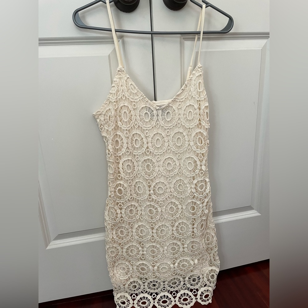 Jack Sleeveless Ivory Dress